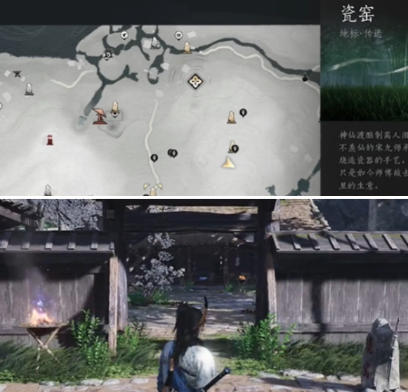 燕云十六聲燒瓷嶺貓咪位置圖2