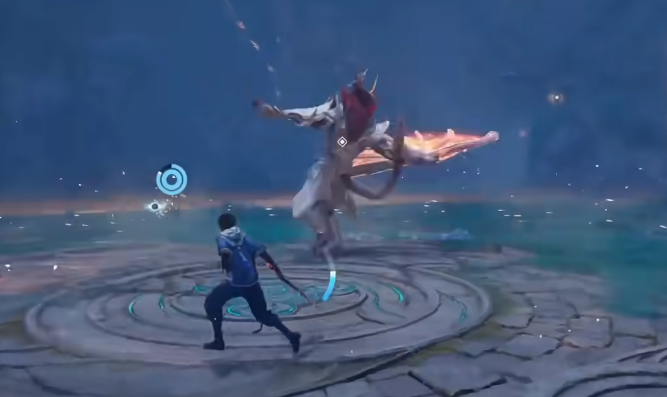 裂空斬技能演示