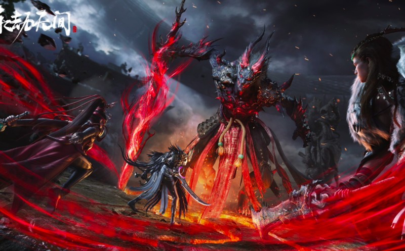 劉煉與火男組合示意圖