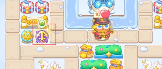 左上角炮塔布置