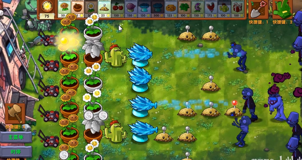 僵尸分布示意圖