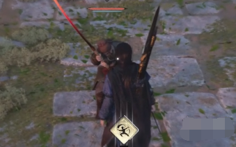 格擋操作示意圖