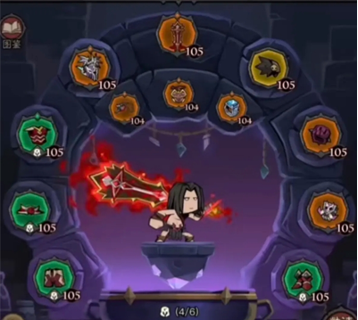 暗能裝備搭配示意圖