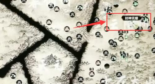 地圖紅色標記示意圖