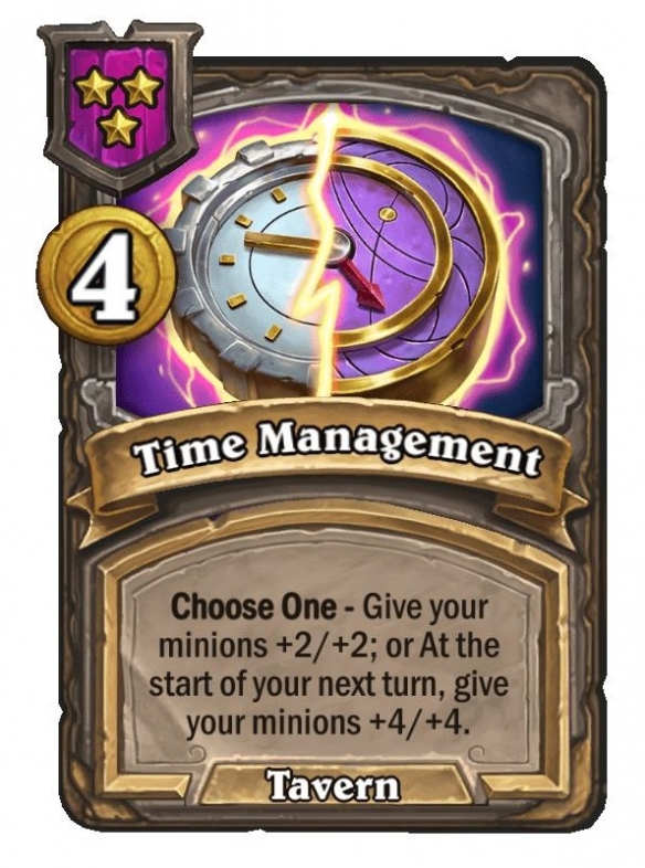 時間管理卡牌展示