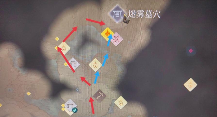 靈火二級路線示例