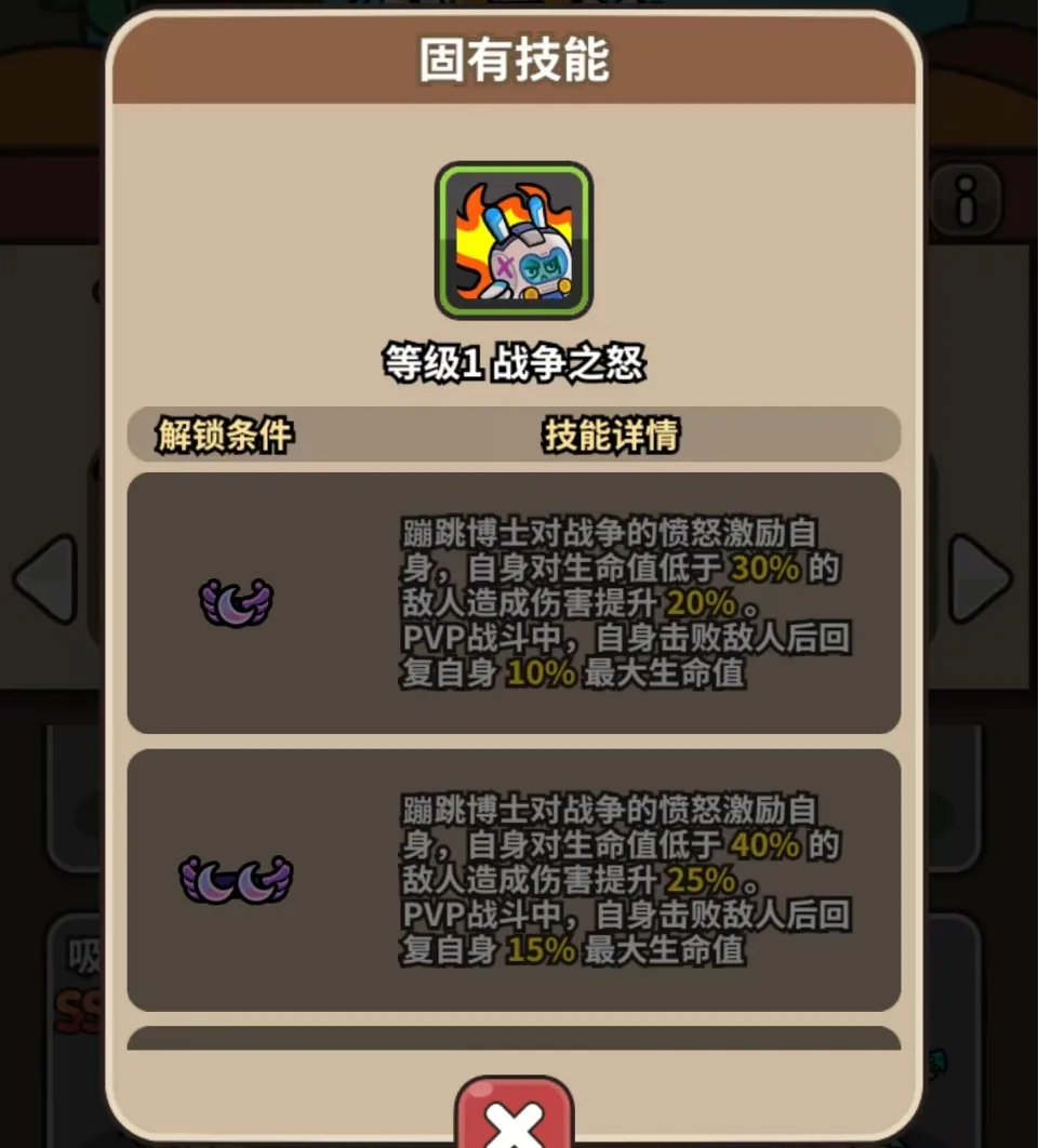 戰(zhàn)爭(zhēng)之怒技能