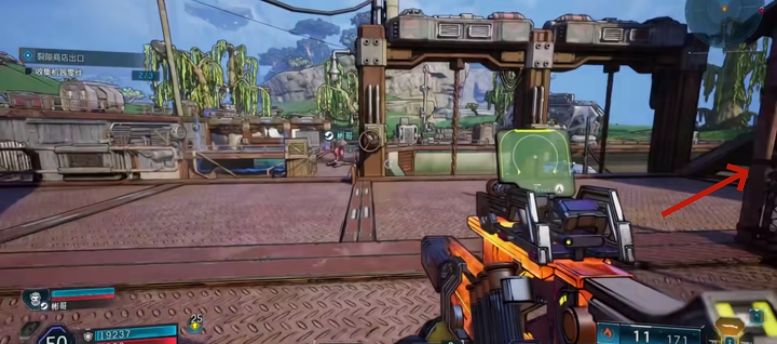 圖二：前進方向