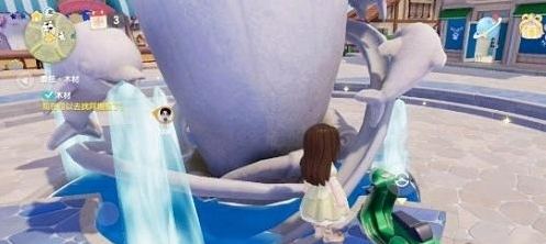 海豚雕像攀登示意圖