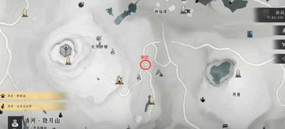 觸發任務位置示意圖