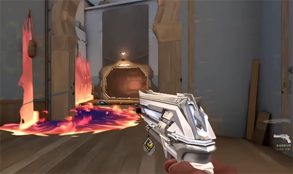 火焰區域示意圖