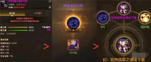 異界裝備強化示意圖