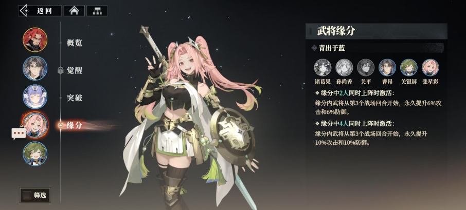 青出于藍羈絆