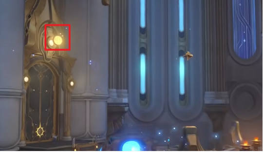 門上位置示意圖