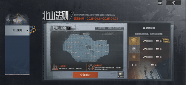 北山法則玩法示意圖