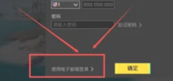 輸入電子郵箱
