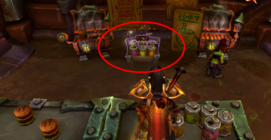 未開封的冰飲位置