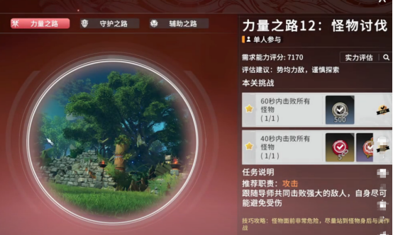 12層試煉陣容示意圖