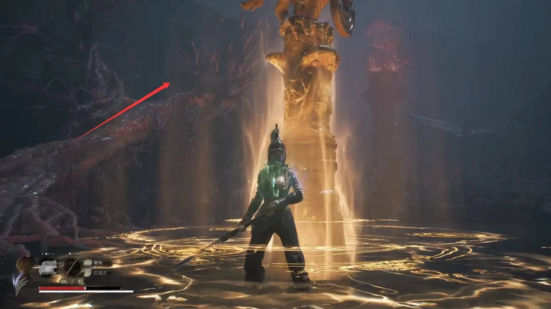 攀爬路徑示意圖