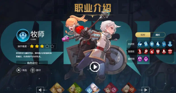 牧師輔助示意圖