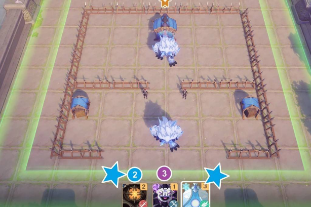 丘丘霜鎧王凍結(jié)狀態(tài)示意圖