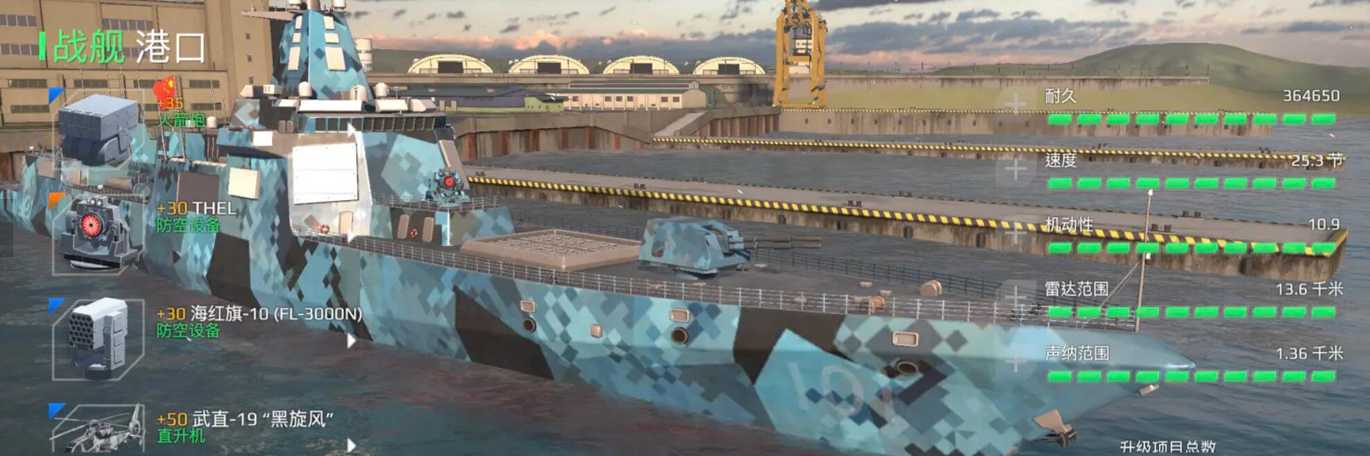 055A武器配置示意圖