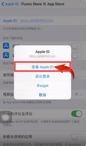 查看Apple ID