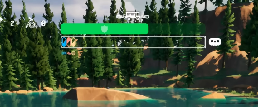 房車損壞提示界面