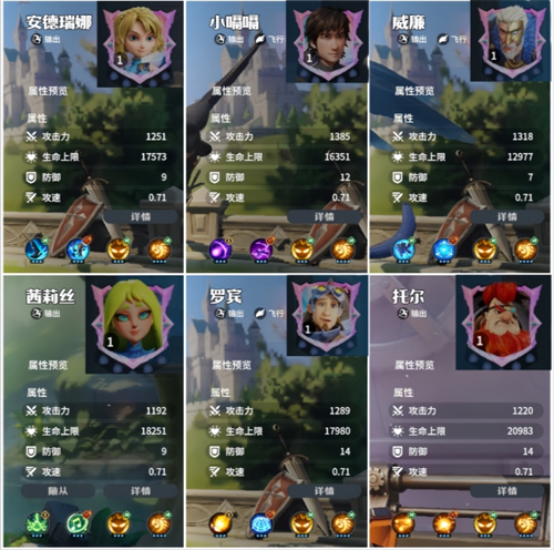 《龍石戰爭》英雄職業及屬性詳解：刺客、戰士、肉盾、輔助與輸出全解析-景澄手游網