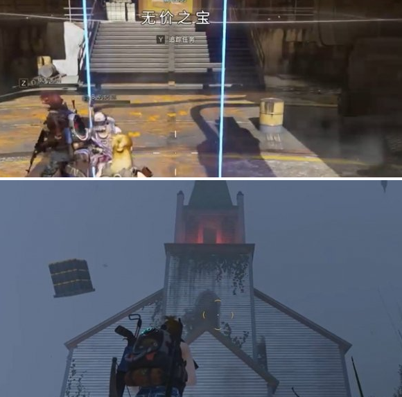 教堂位置示意圖