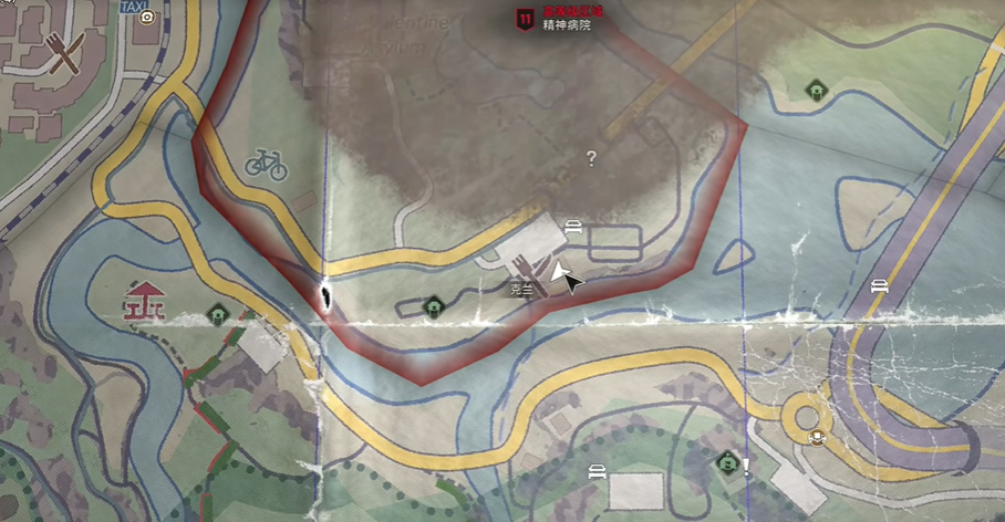 精神病院餐館位置