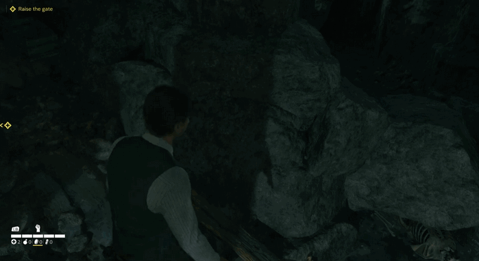 地下墓穴水道位置示意圖