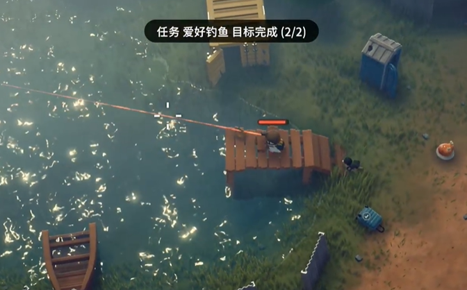 零號區湖畔位置