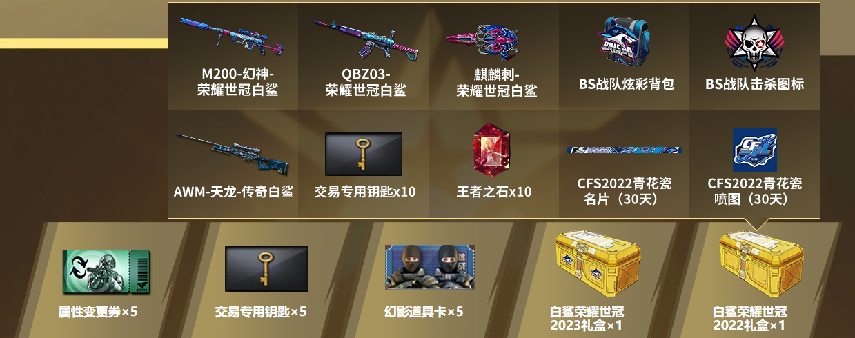 麒麟刺榮耀世冠白鯊如何得?榮耀世冠活動