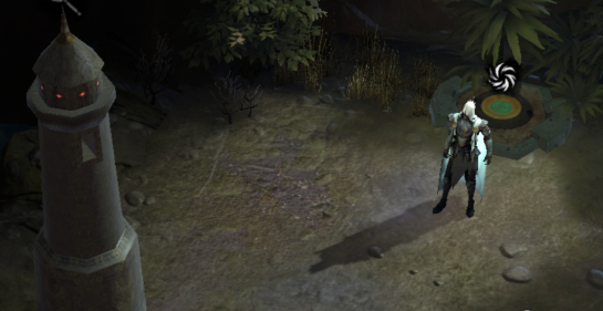 第二座燈塔位置示意圖