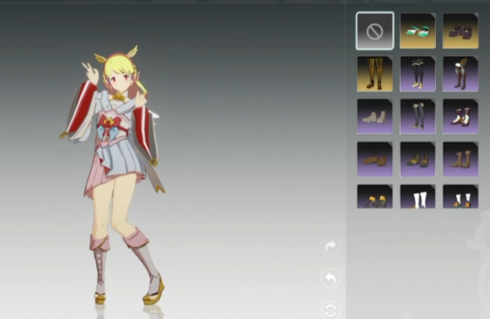 捏臉系統(tǒng)界面