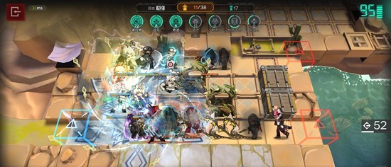 實戰效果：謝拉格干員吹風冰凍小怪