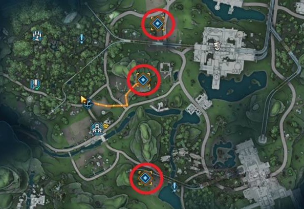 第一個(gè)送糧點(diǎn)