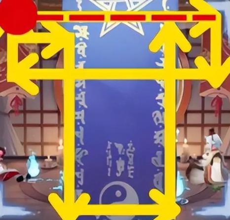 鳥居繪制第二步