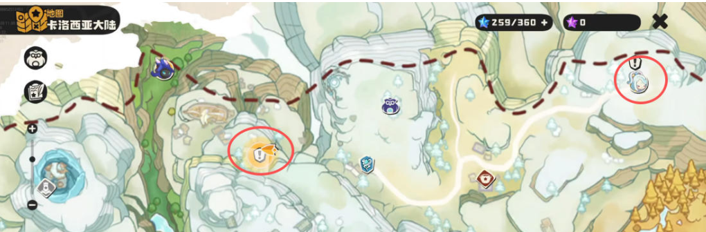 雪山庇護(hù)所位置