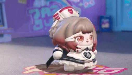 暗色系染色效果