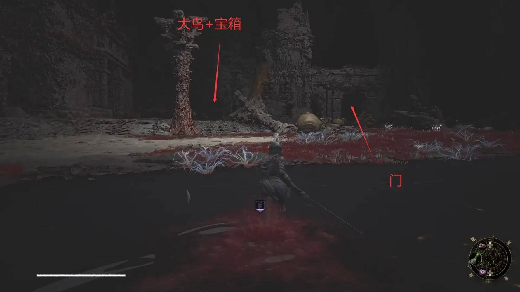 第三扇大門路徑示意圖