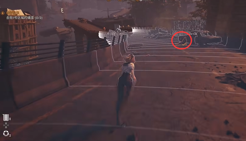 高架橋車輛位置