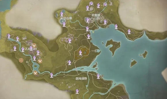 北側(cè)流轉(zhuǎn)之柱位置圖