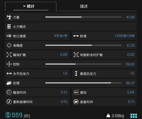 Vector后坐力示意圖