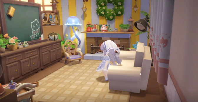 客廳與讀書區(qū)