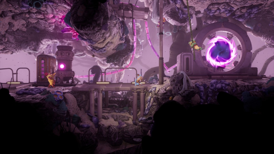 《遵命!機母大人》Steam推出試玩Demo,2D平臺探索合作游戲即將發售