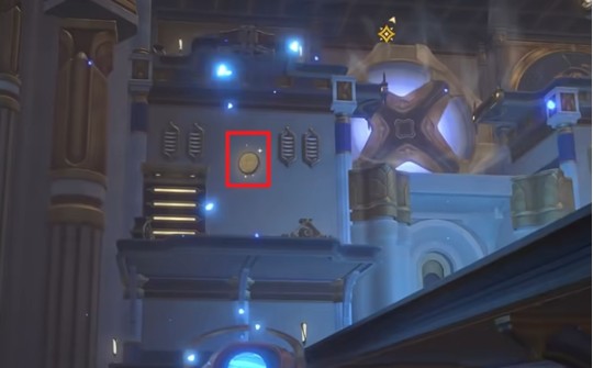 風扇下方位置示意圖