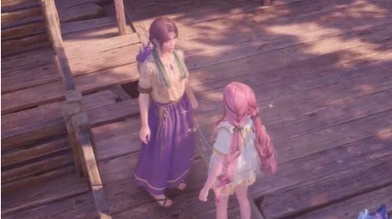 無限暖暖紫穗草景觀