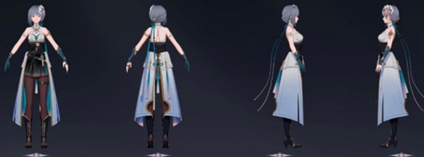 散華新皮膚服裝